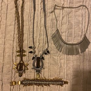 Four Stella and Dot pieces.